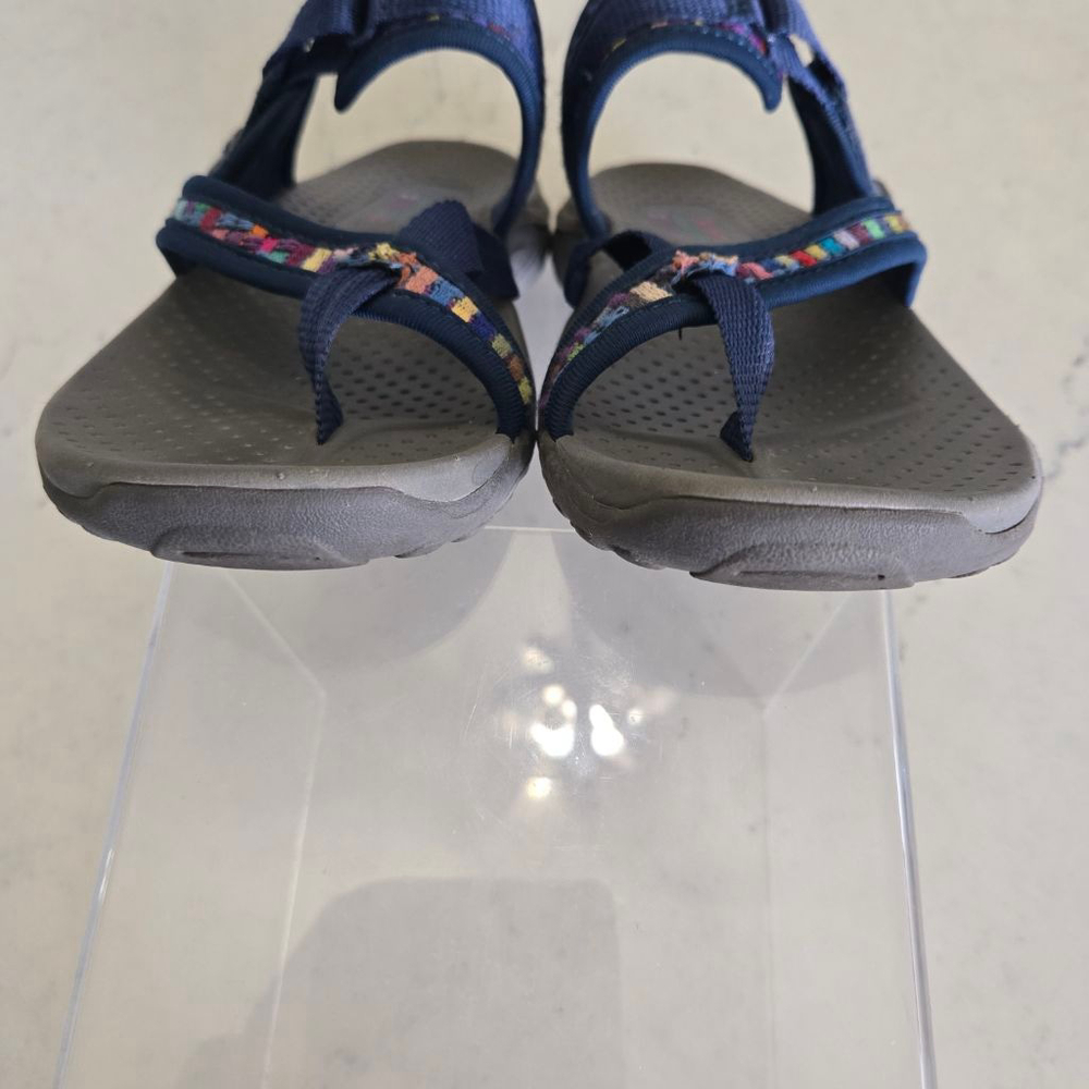 Women's Skechers Reggae Mad Swag Multi Color Outdoor Lifestyle Sandals Size 8 - Picture 4 of 8